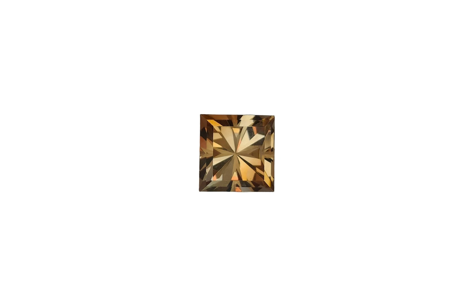 14.91ct Natural Morganite Square Cut Faceted Loose Gemstone from Madagascar — view 4